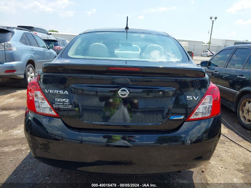 2014 Nissan Versa 1.6 Sv VIN: 3N1CN7APXEL835815 Lot: 40015478