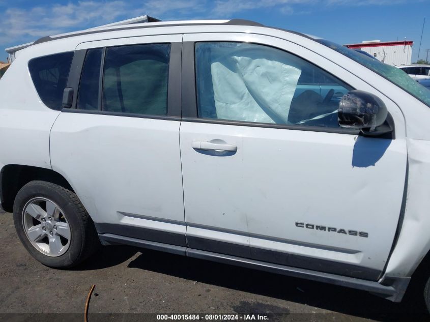 2017 Jeep Compass Sport Fwd VIN: 1C4NJCBA6HD131058 Lot: 40015484