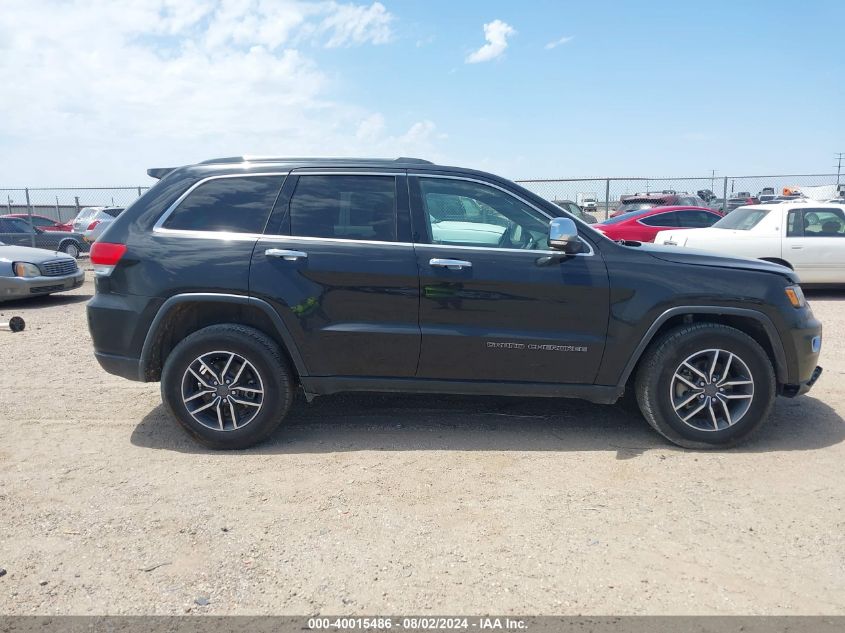 2019 Jeep Grand Cherokee Limited 4X4 VIN: 1C4RJFBG7KC654318 Lot: 40015486