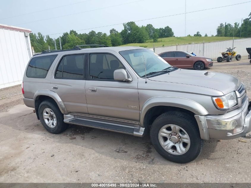 2002 Toyota 4Runner Sr5 V6 VIN: JT3GN86R320224262 Lot: 40015495