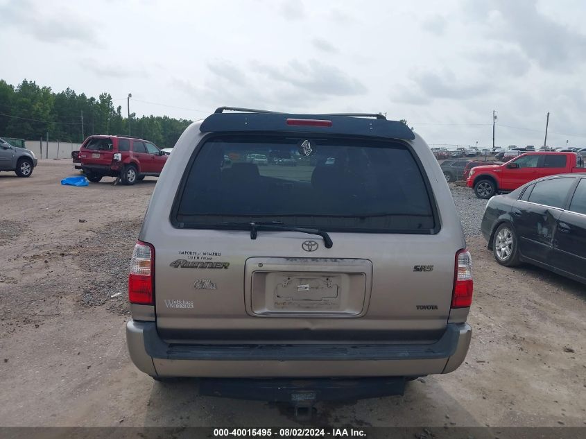 2002 Toyota 4Runner Sr5 V6 VIN: JT3GN86R320224262 Lot: 40015495