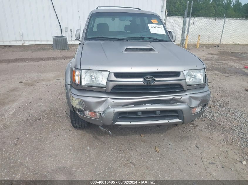 2002 Toyota 4Runner Sr5 V6 VIN: JT3GN86R320224262 Lot: 40015495