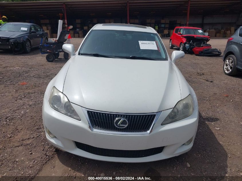 2009 Lexus Is 250 VIN: JTHBK262092090418 Lot: 40015536