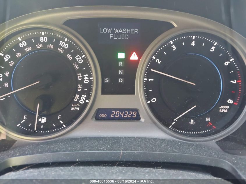 2009 Lexus Is 250 VIN: JTHBK262092090418 Lot: 40015536