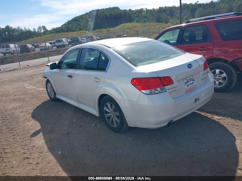 2011 SUBARU LEGACY VIN: ML32AUHJ6NH006018