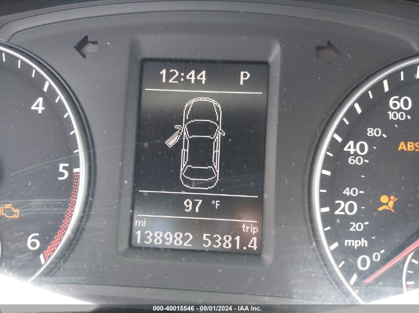 2014 Volkswagen Passat 2.0L Tdi Sel Premium VIN: 1VWCN7A36EC051277 Lot: 40015546