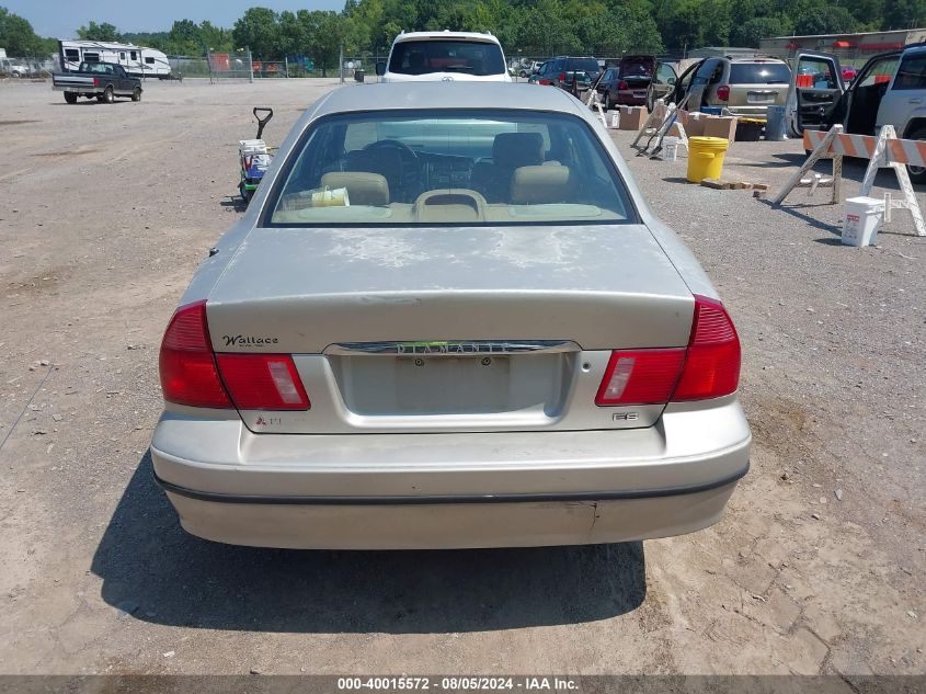 1997 Mitsubishi Diamante Es VIN: 6MMAP37P6VT009530 Lot: 40015572