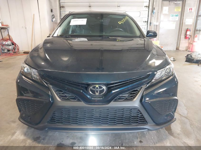 2021 Toyota Camry Se VIN: 4T1G11AK0MU523238 Lot: 40015585