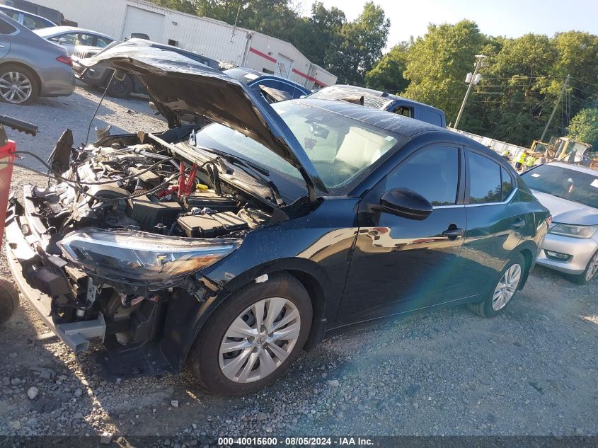 2024 Nissan Sentra S Xtronic Cvt VIN: 3N1AB8BV7RY235359 Lot: 40015600