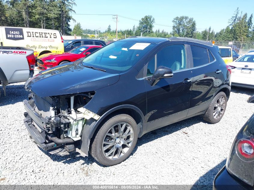 2017 Buick Encore Sport Touring VIN: KL4CJ2SB3HB009595 Lot: 40015614