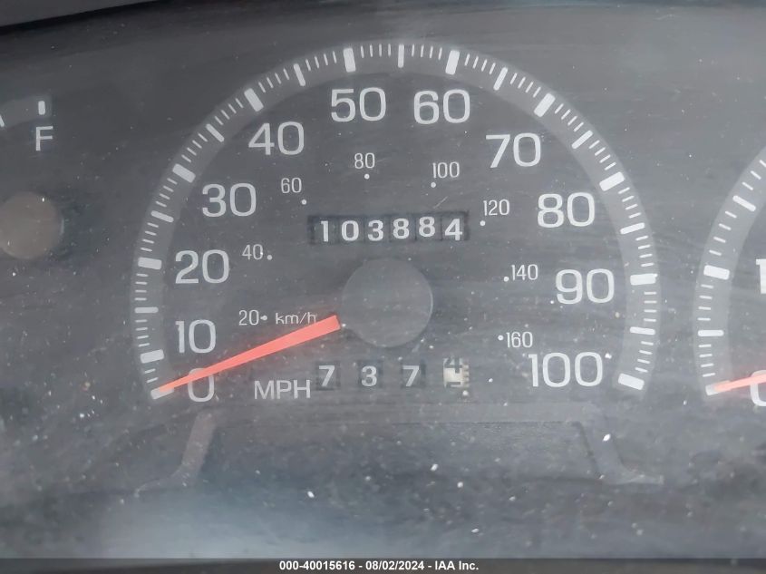 1998 Ford F-150 Standard/Xl/Xlt VIN: 1FTZF1723WNB69895 Lot: 40015616