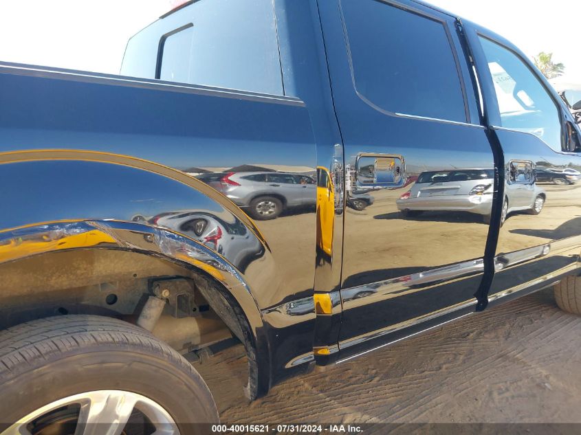 2019 Ford F-150 Platinum VIN: 1FTEW1E48KFB83816 Lot: 40015621