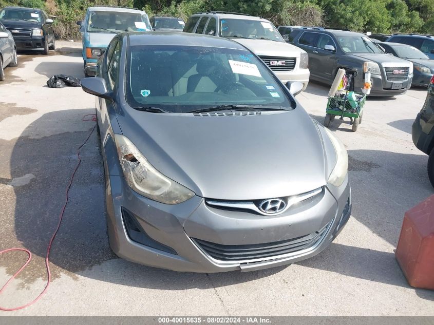 2014 Hyundai Elantra Se VIN: 5NPDH4AE8EH478043 Lot: 40015635