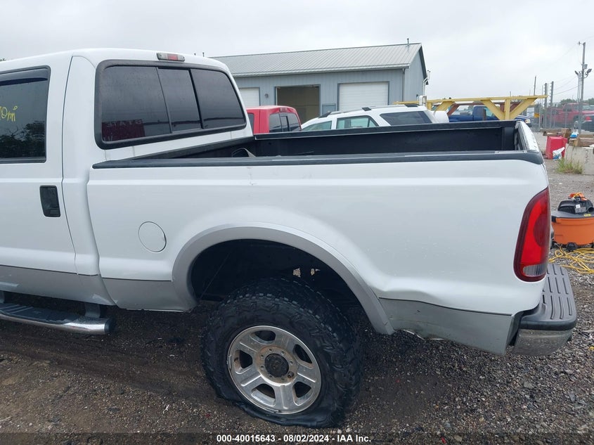 2004 Ford F-250 Lariat/Xl/Xlt VIN: 1FTNW20P64ED06576 Lot: 40015643