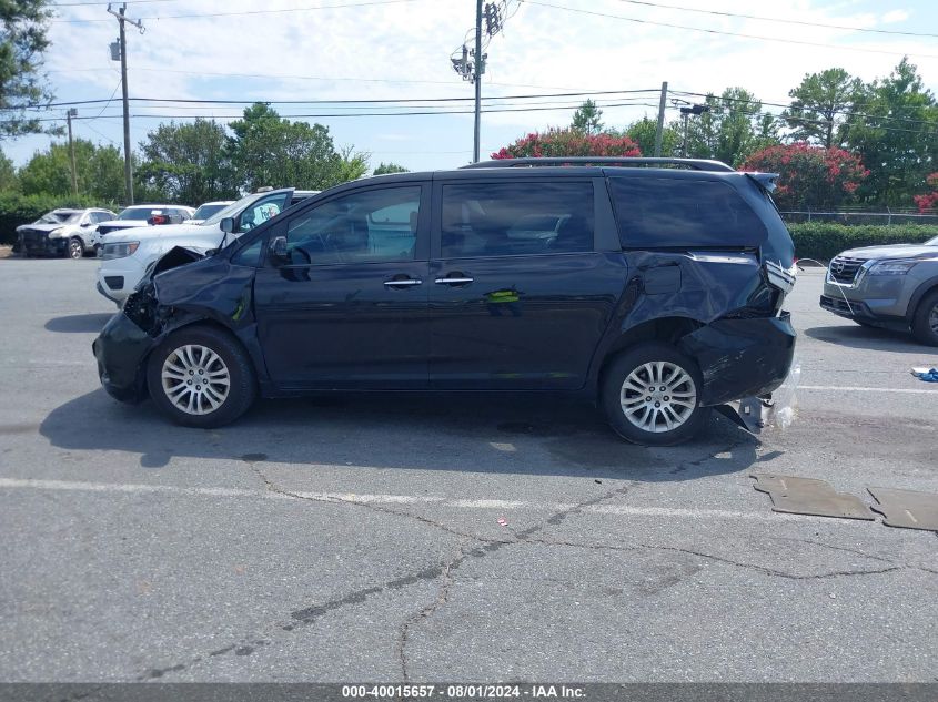 2017 Toyota Sienna Xle 8 Passenger VIN: 5TDYZ3DC2HS805893 Lot: 40015657