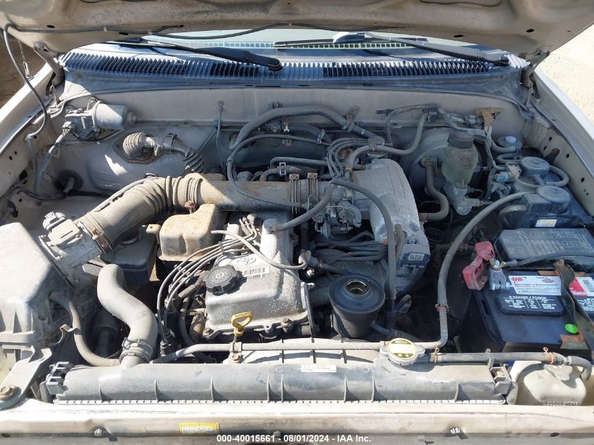 1998 Toyota Tacoma VIN: 4TAVL52N3WZ091932 Lot: 40015661