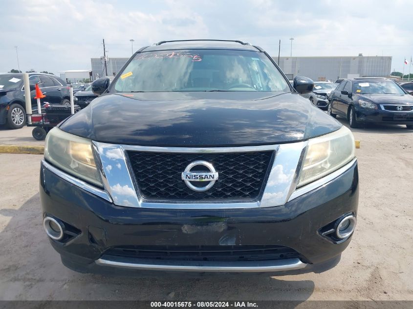 2013 Nissan Pathfinder Sl VIN: 5N1AR2MN3DC646872 Lot: 40015675