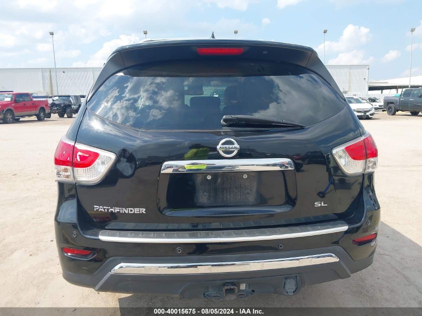 2013 Nissan Pathfinder Sl VIN: 5N1AR2MN3DC646872 Lot: 40015675