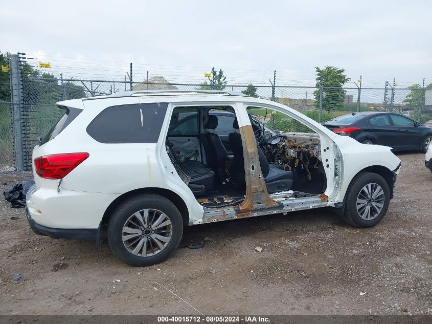 2017 Nissan Pathfinder S/Sv/Sl/Platinum VIN: 5N1DR2MM8HC630855 Lot: 40015712