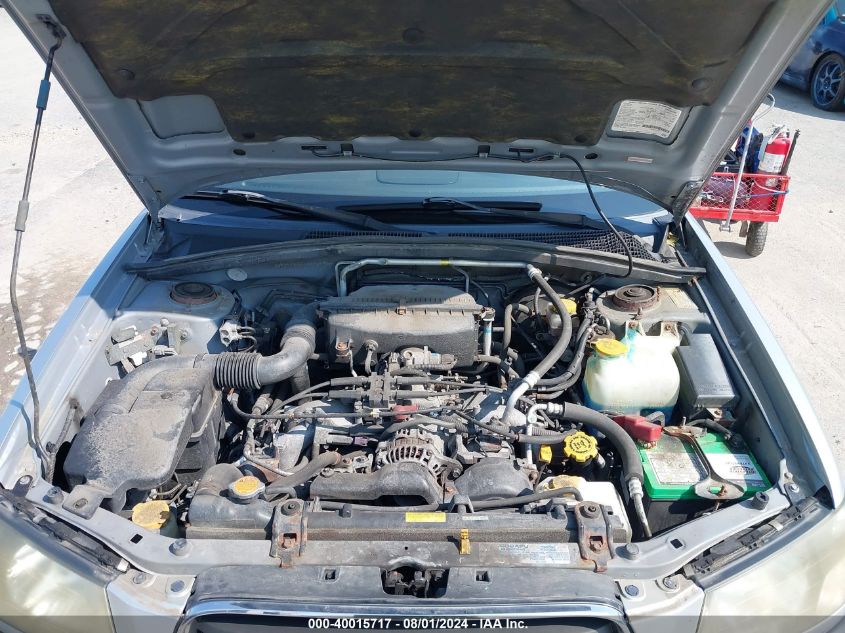 2003 Subaru Forester X VIN: JF1SG63653H729789 Lot: 40015717