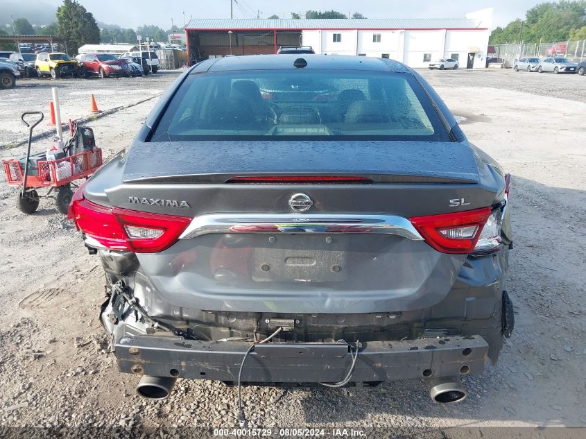 2017 Nissan Maxima 3.5 Sl VIN: 1N4AA6AP0HC437030 Lot: 40015729