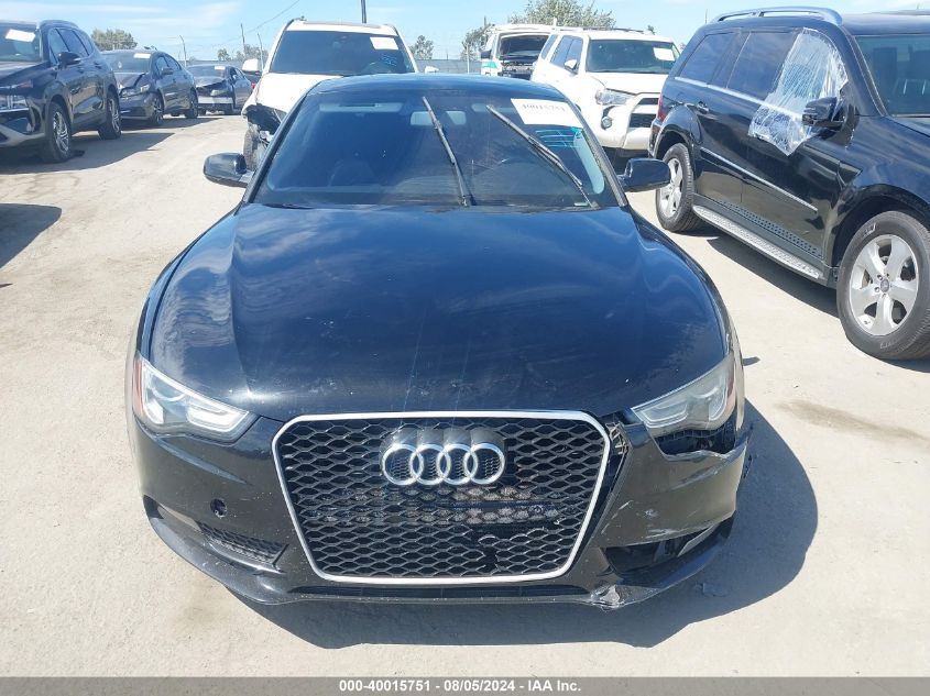 2015 Audi A5 2.0T Premium VIN: WAUCFAFR8FA037370 Lot: 40015751