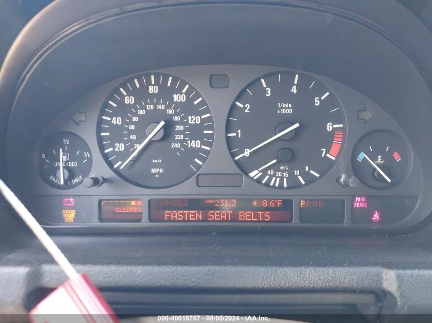 2006 BMW X5 3.0I VIN: 5UXFA13596LY39378 Lot: 40015757