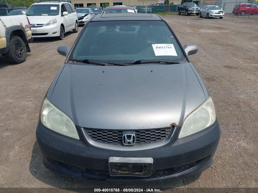 2004 Honda Civic Ex VIN: 1HGEM21944L073543 Lot: 40015765