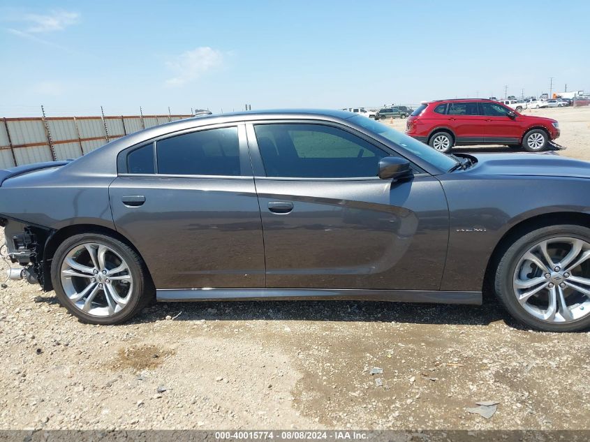 2022 Dodge Charger R/T VIN: 2C3CDXCT5NH172483 Lot: 40015774