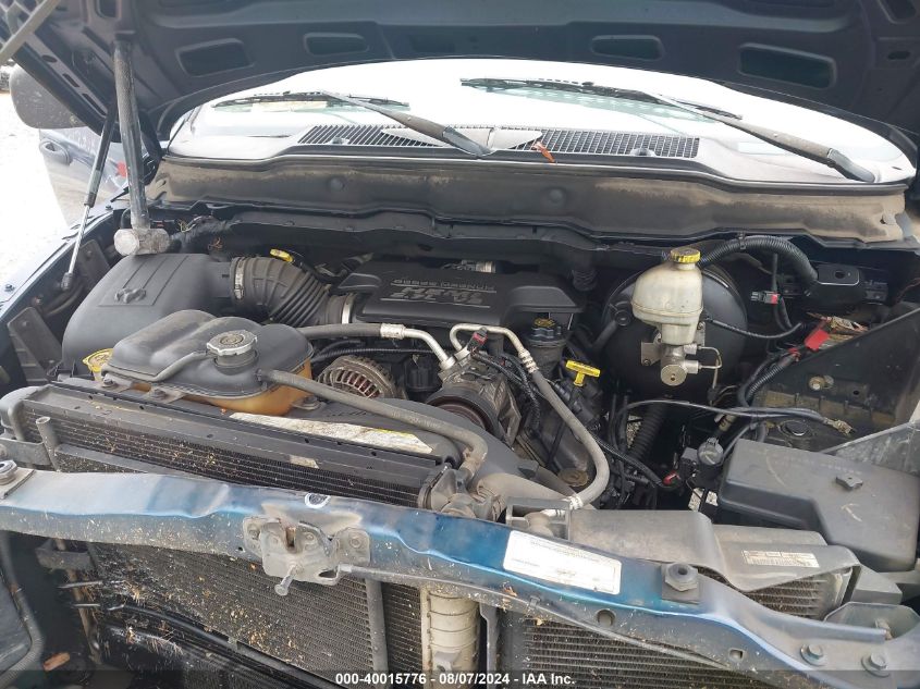 2003 Dodge Ram 1500 Slt/Laramie/St VIN: 1D7HA18D63S283404 Lot: 40015776