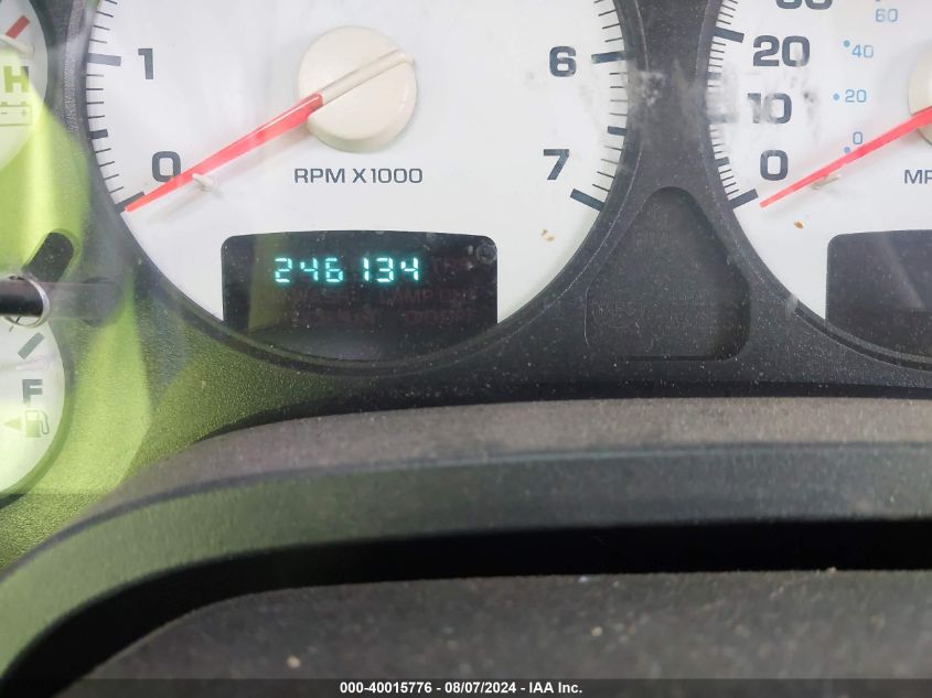 2003 Dodge Ram 1500 Slt/Laramie/St VIN: 1D7HA18D63S283404 Lot: 40015776