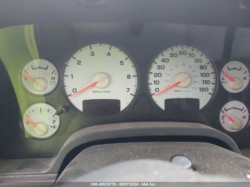 2003 Dodge Ram 1500 Slt/Laramie/St VIN: 1D7HA18D63S283404 Lot: 40015776