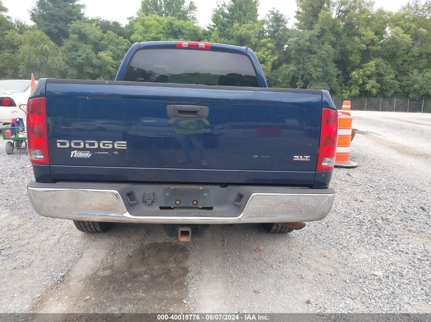 2003 Dodge Ram 1500 Slt/Laramie/St VIN: 1D7HA18D63S283404 Lot: 40015776