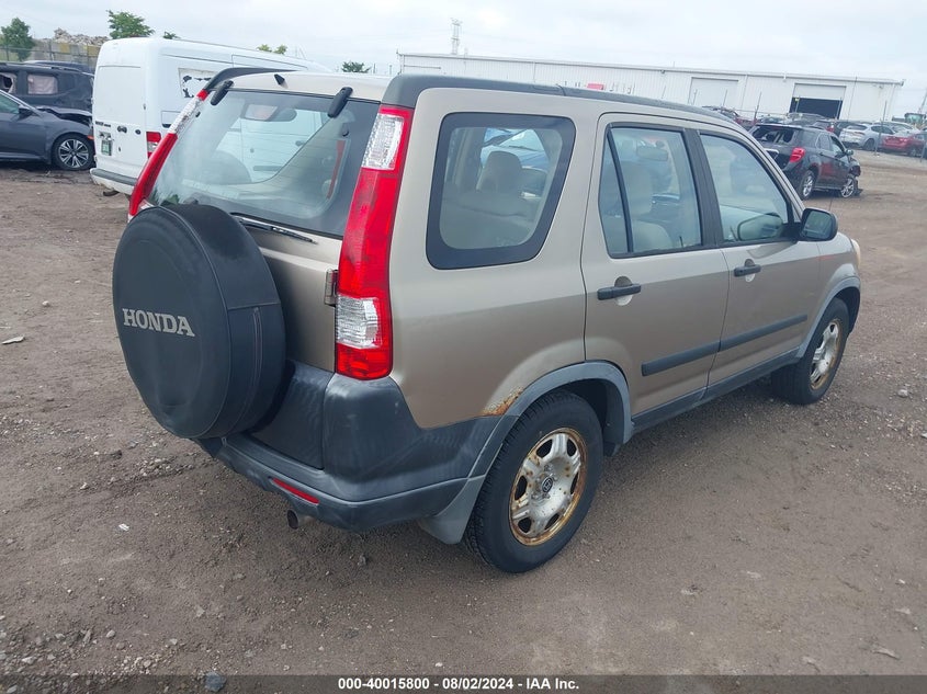 2006 HONDA CR-V VIN: 2GKALMEK3D6218884