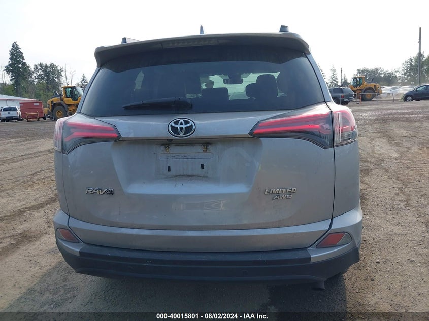 2016 TOYOTA RAV4 LIMITED - 2T3DFREV8GW453524