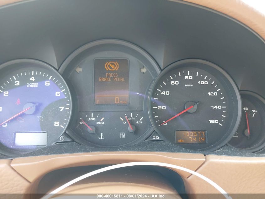 2008 Porsche Cayenne VIN: WP1AA29P08LA12204 Lot: 40015811