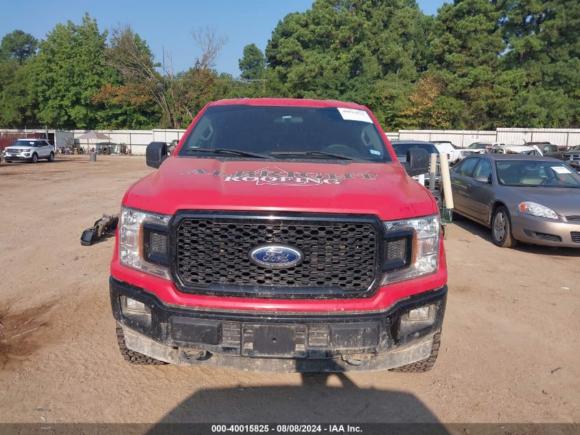 2018 Ford F-150 Xl VIN: 1FTEW1E59JKC33346 Lot: 40015825