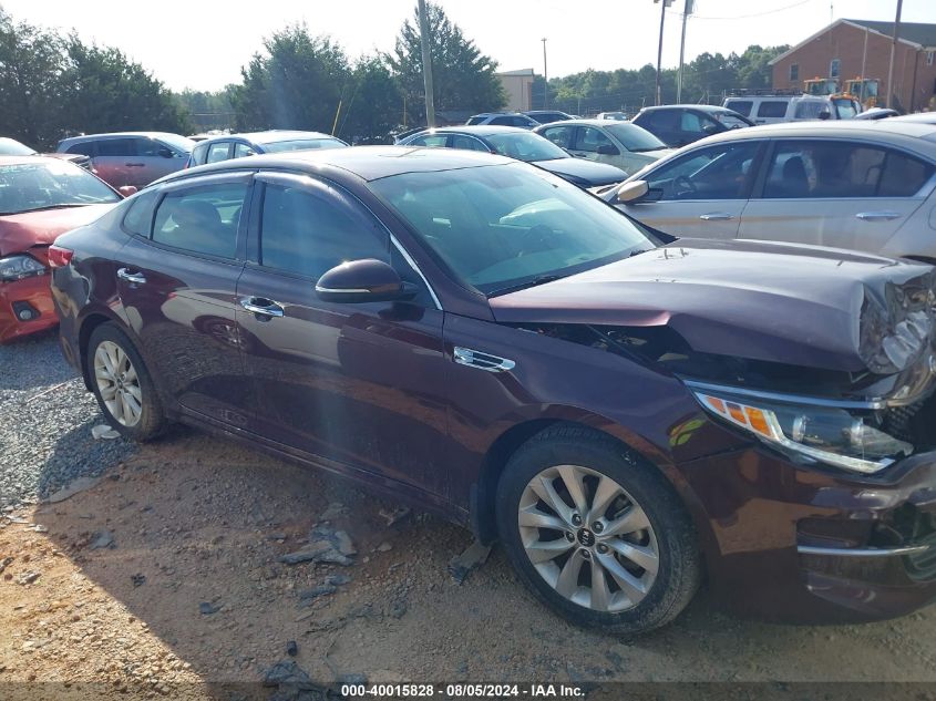 2017 KIA OPTIMA EX - 5XXGU4L35HG173815