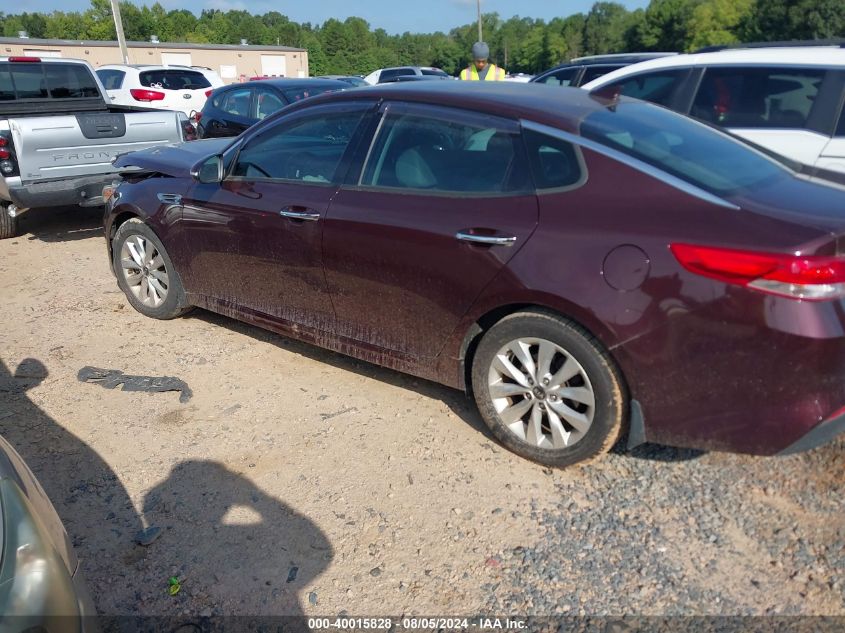 2017 KIA OPTIMA EX - 5XXGU4L35HG173815