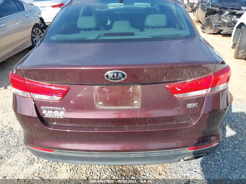 2017 KIA OPTIMA EX - 5XXGU4L35HG173815