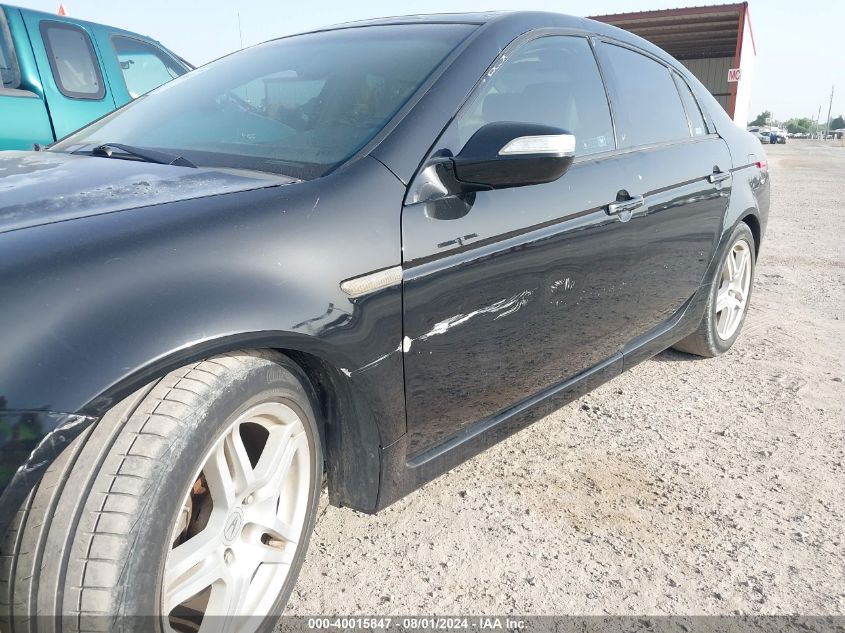 2008 Acura Tl 3.2 VIN: 19UUA66278A028850 Lot: 40015847