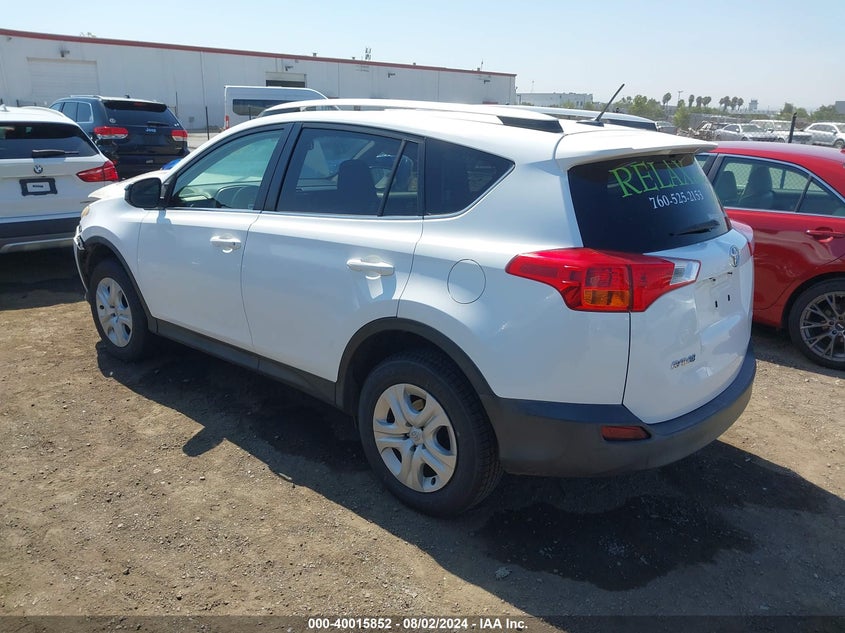 2015 TOYOTA RAV4 VIN: LUCGE8G73C3002793