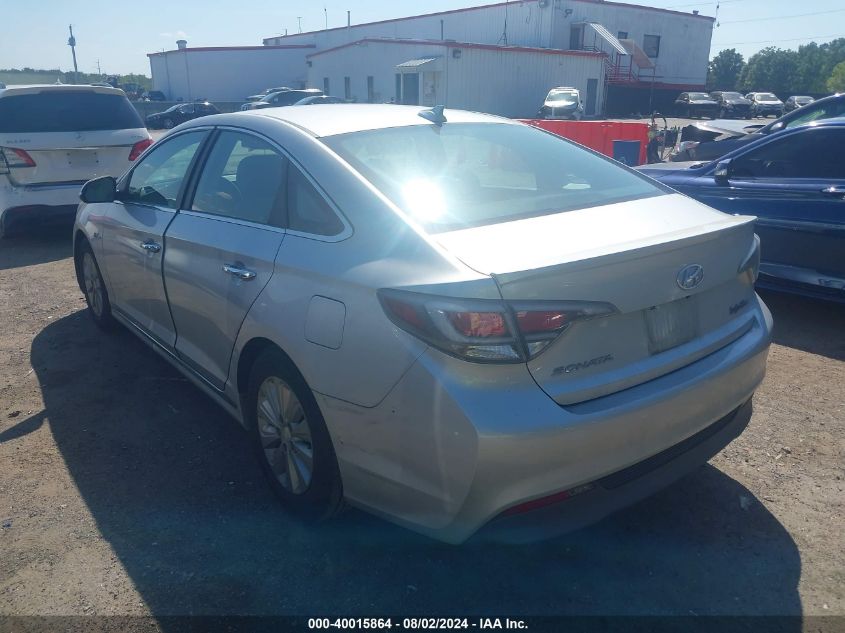 KMHE24L14GA011658 | 2016 HYUNDAI SONATA HYBRID