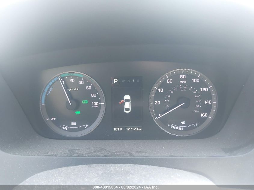 2016 Hyundai Sonata Hybrid Se VIN: KMHE24L14GA011658 Lot: 40015864