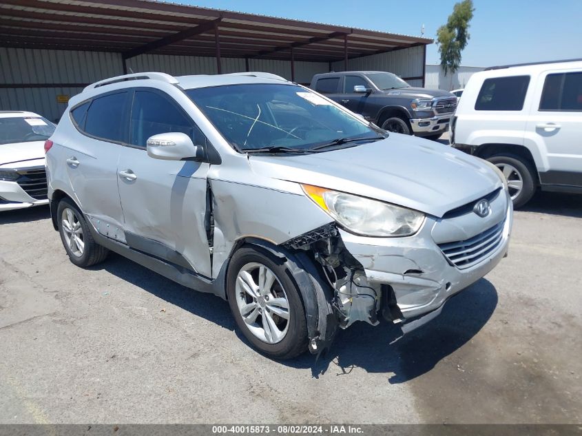 2013 Hyundai Tucson Gls VIN: KM8JU3AC2DU624122 Lot: 40015873