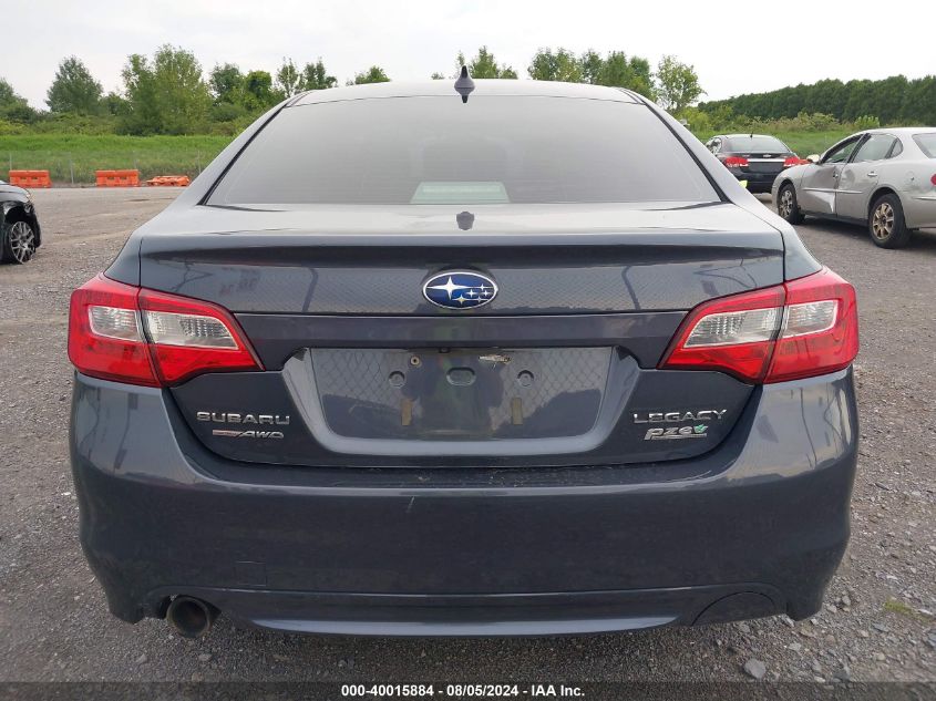 2017 Subaru Legacy 2.5I Premium VIN: 4S3BNAC6XH3066551 Lot: 40015884