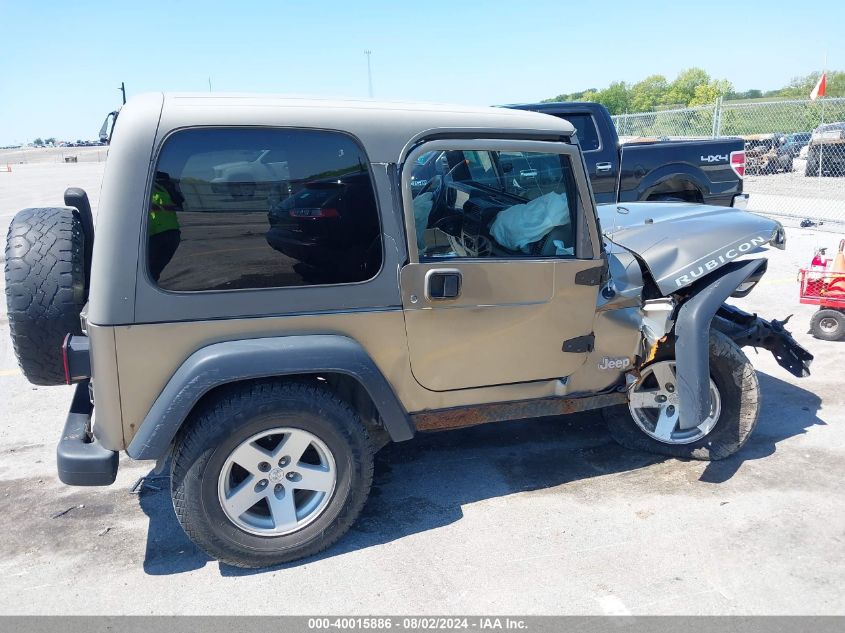 2003 Jeep Wrangler Rubicon VIN: 1J4FA69S43P310642 Lot: 40015886