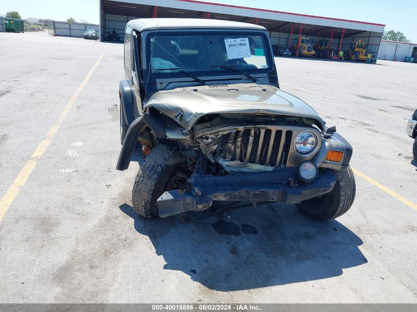 2003 Jeep Wrangler Rubicon VIN: 1J4FA69S43P310642 Lot: 40015886