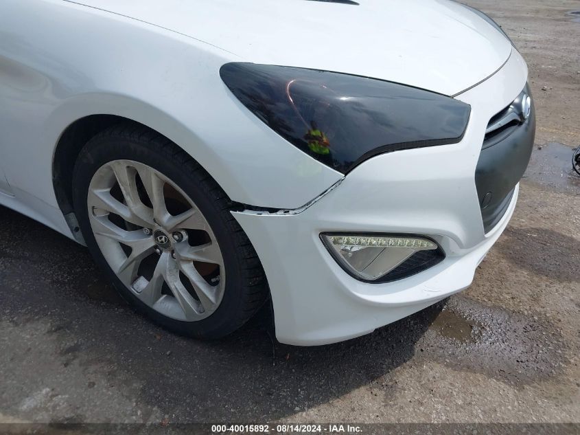 2015 HYUNDAI GENESIS VIN: KMHHT6KJ2FU127526