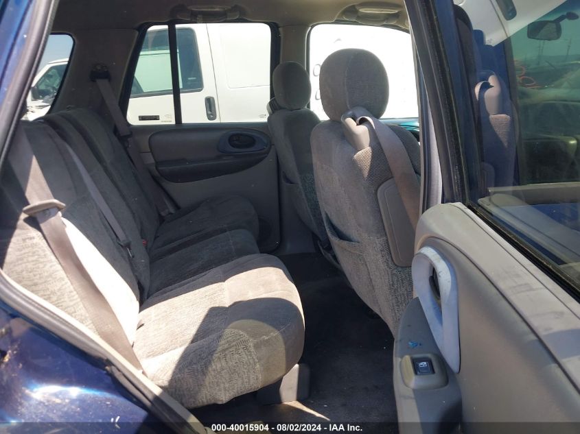 2002 Chevrolet Trailblazer Ls VIN: 1GNDS13S322392579 Lot: 40015904